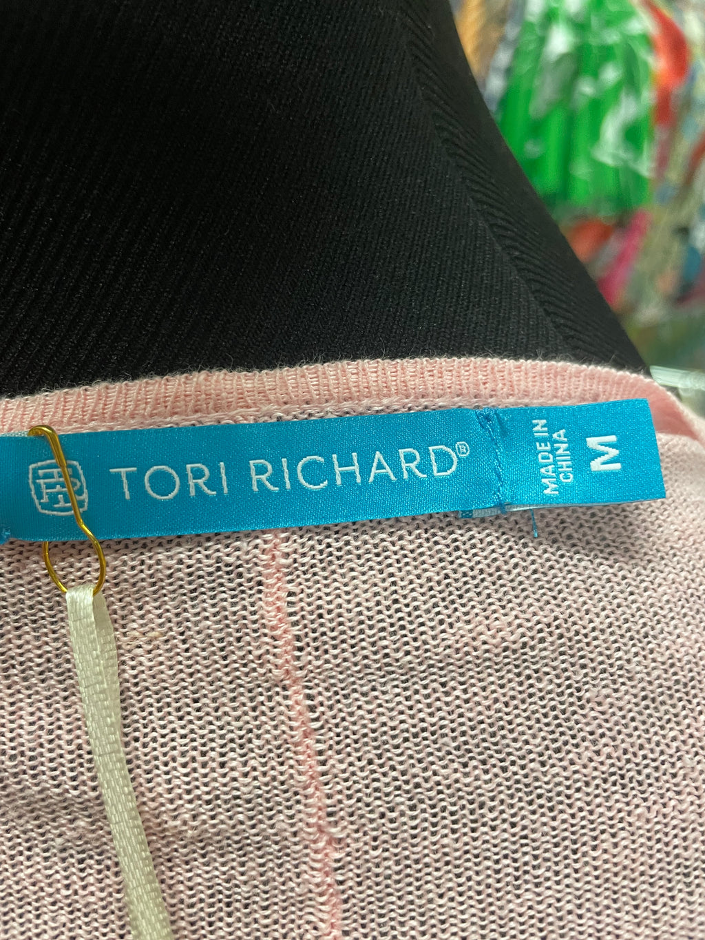 Tori Richard Pink Sweater