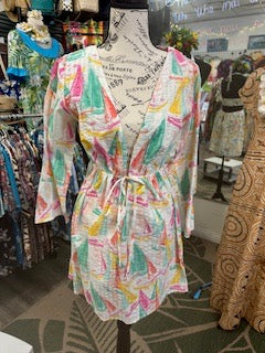 Tori Richard beach cover up