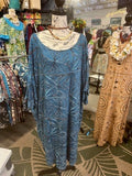 Tanoa blue wing knit “Luana” dress