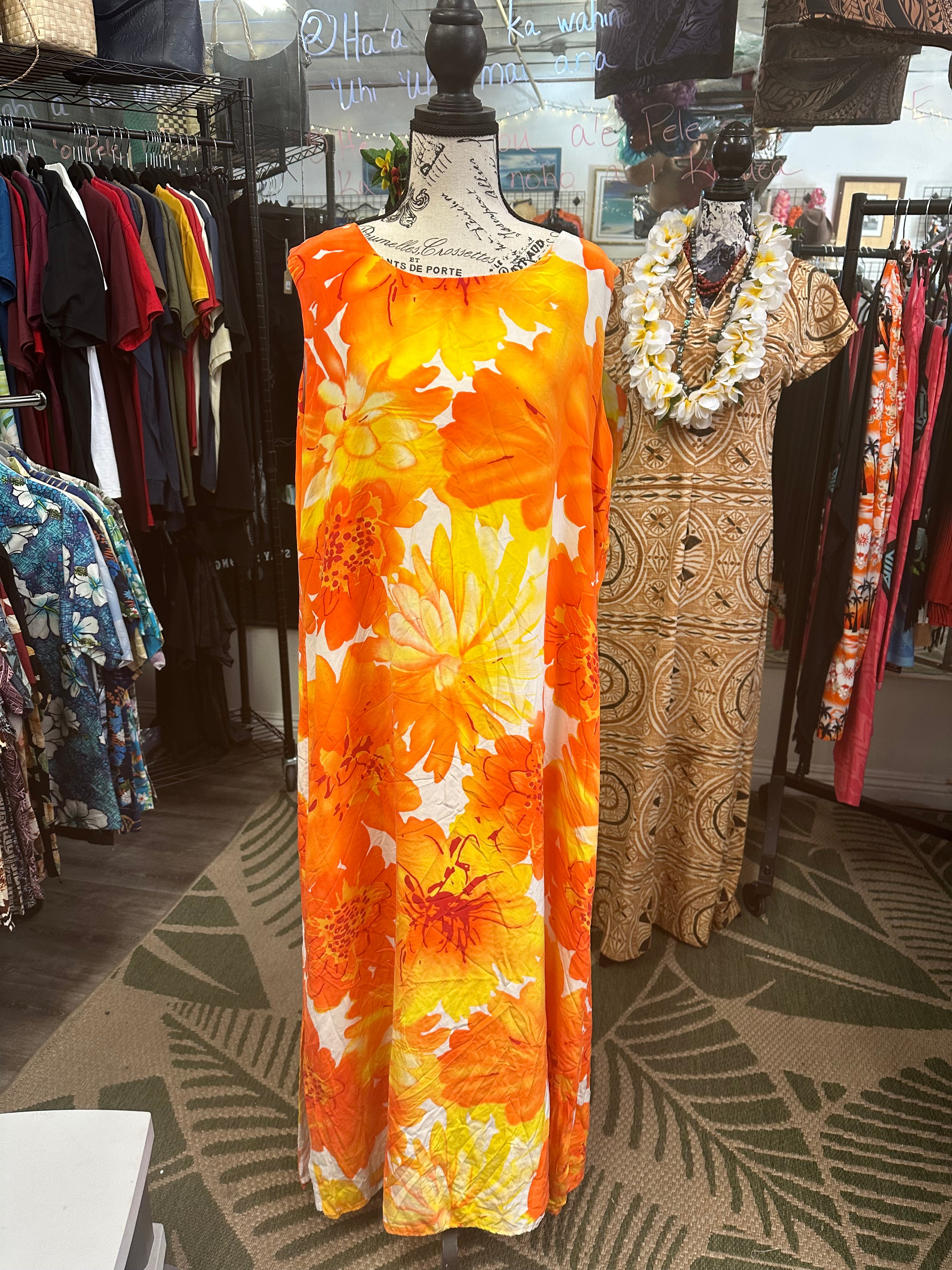Floral Silk dress
