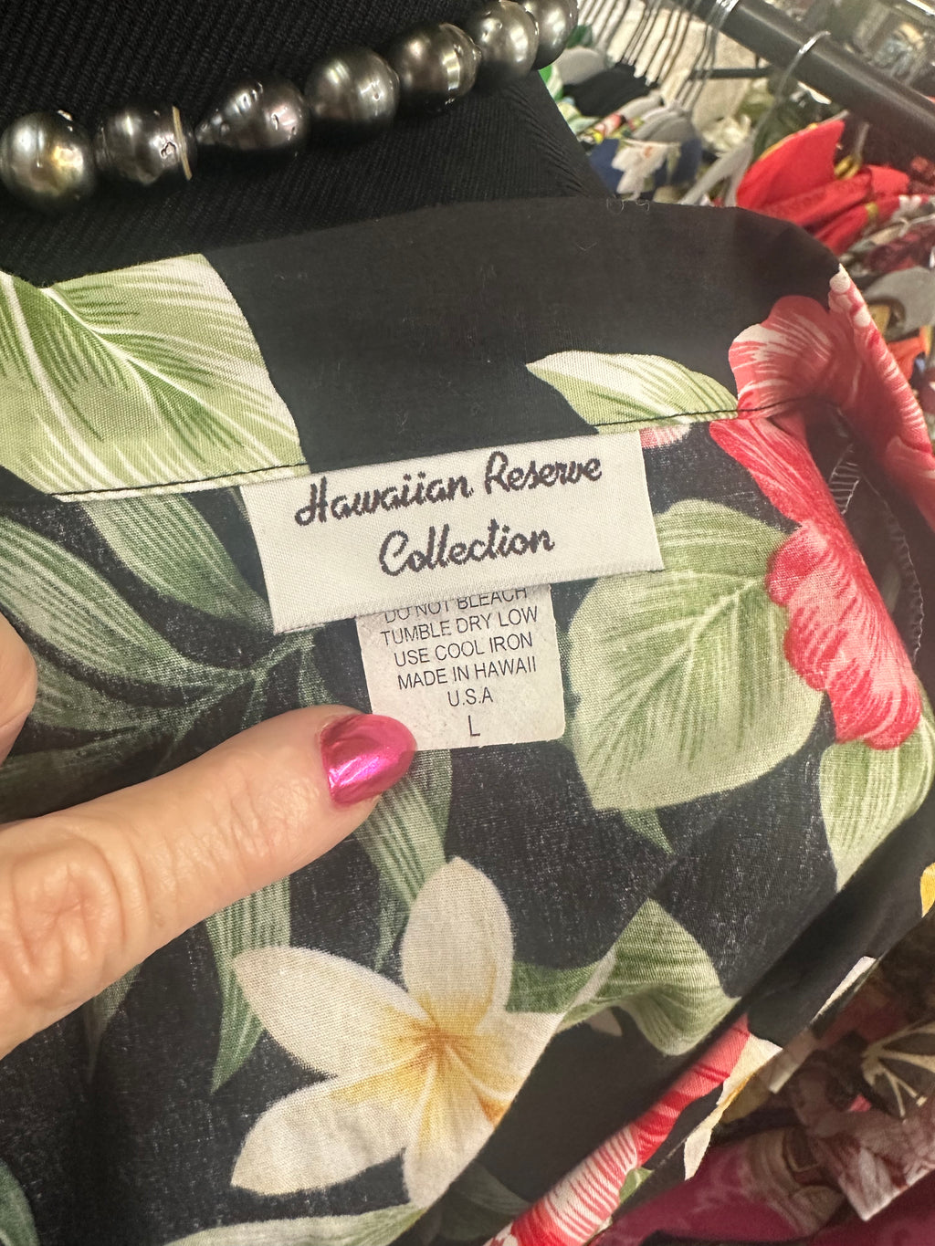 Hawaiian Reserve Collection blouse