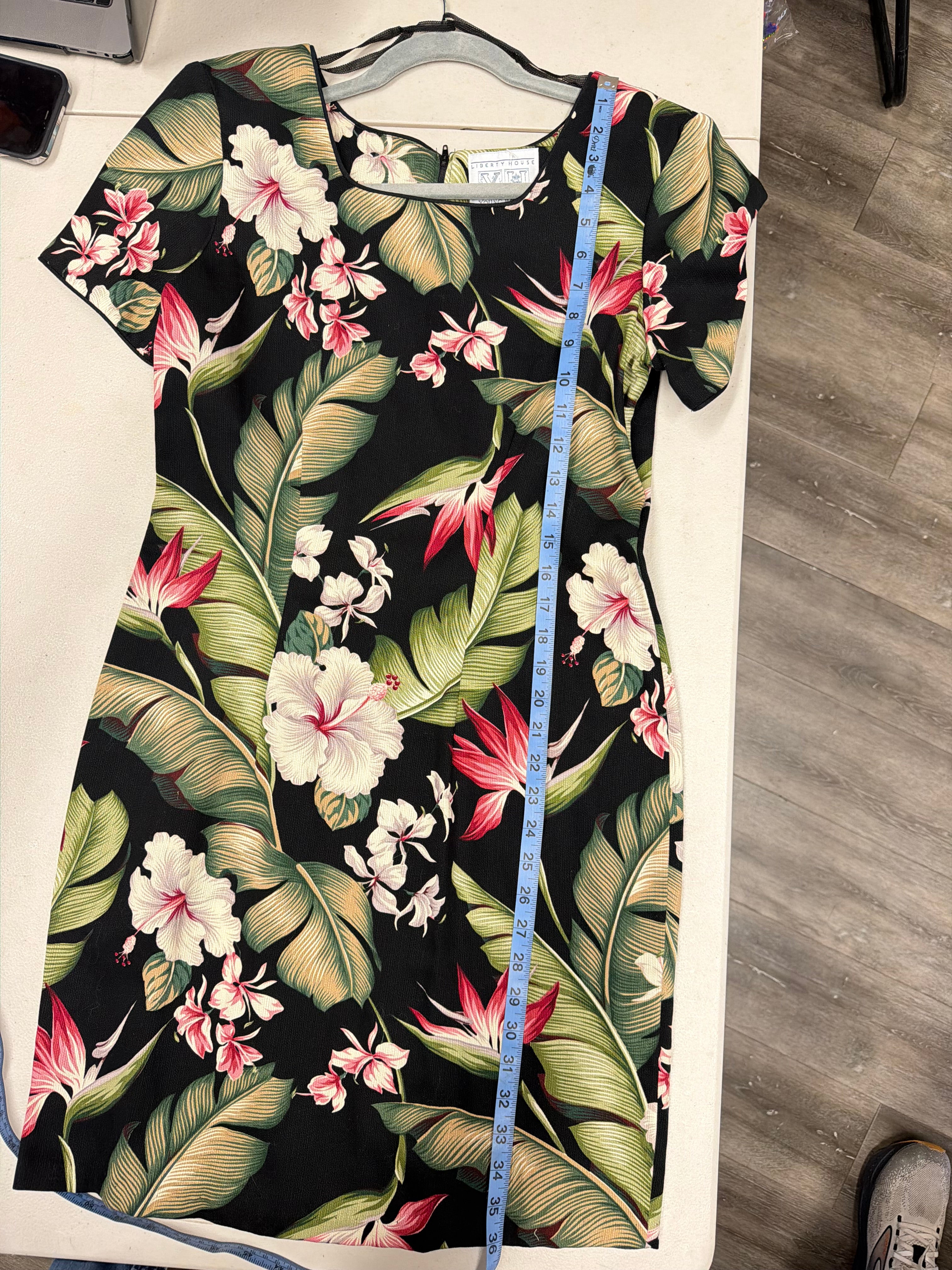 Liberty House Young Hawaii 80's Dress